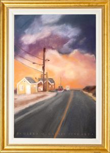 Debra Gaines: Solitary Sunset in Menemsha